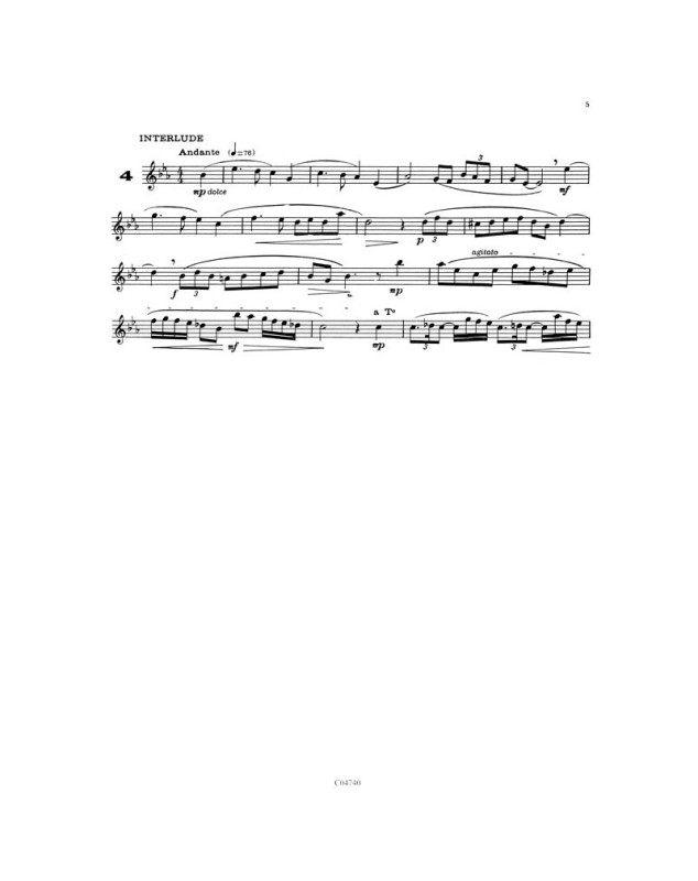 Jean Calmel :18 Etudes pour Clarinette