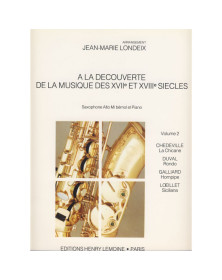 La découverte de la musique des 17° et 18° siècles Vol. 2