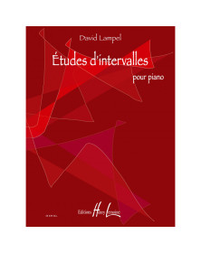 Etudes d'intervalles - Piano - David Lampel - Henry Lemoine