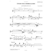 Claude Delangle : Etudes pour saxophone Vol.2