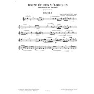 Jules-Auguste Demersseman : 12 Etudes mélodiques