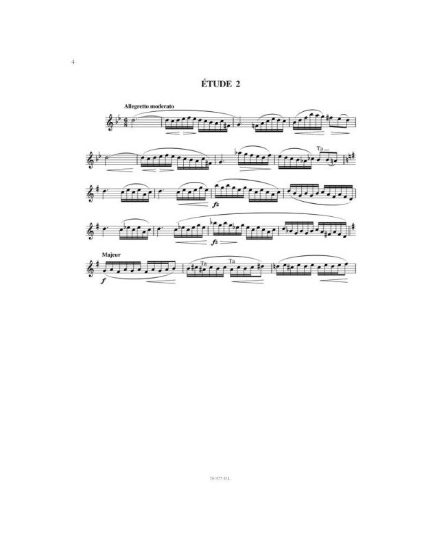 Jules-Auguste Demersseman : 12 Etudes mélodiques