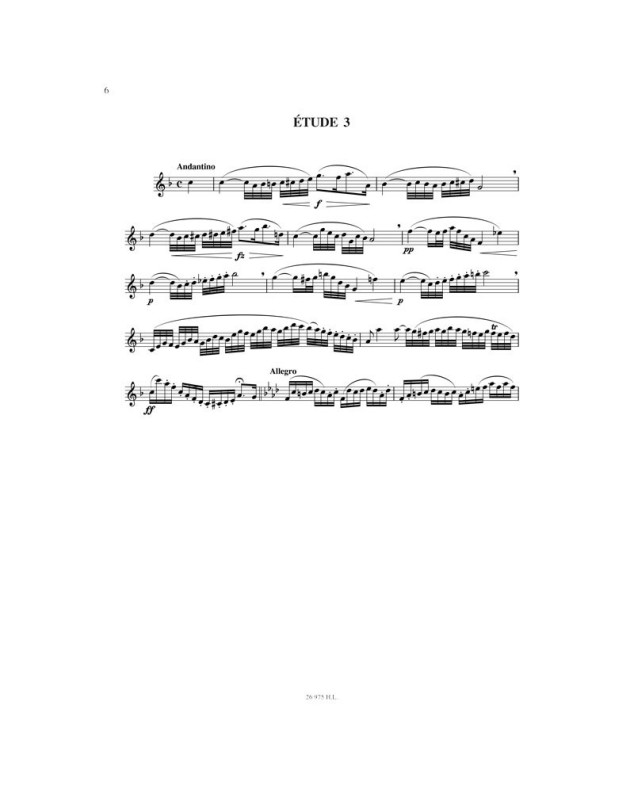 Jules-Auguste Demersseman : 12 Etudes mélodiques