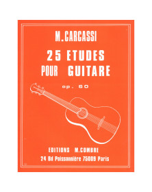 25 Etudes Op. 60 pour Guitare