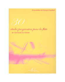 Giuseppe Gariboldi et Hans Kohler : 30 Etudes progressives