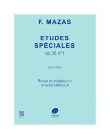 Jacques-Féréol Mazas : Etudes spéciales Op.36 n°1