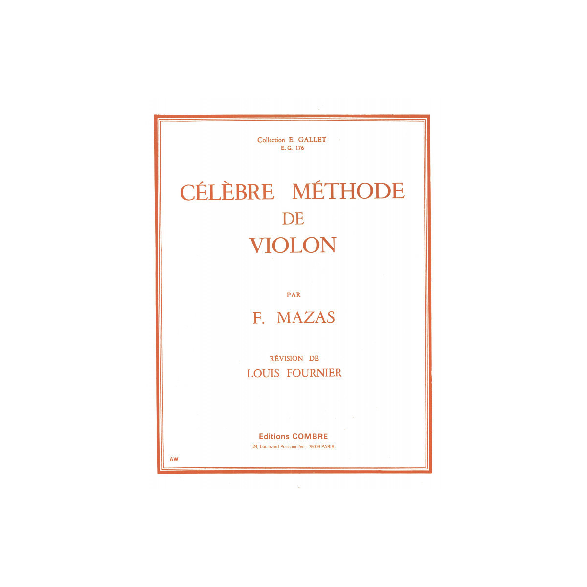 Jacques-Féréol Mazas : Célèbre méthode de violon