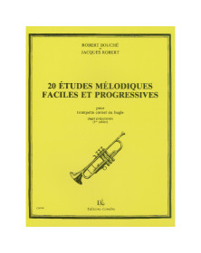 20 Etudes mélodiques faciles et progressives Vol.1