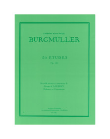 Friedrich Burgmüller : 25 Etudes Op.100