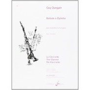 Guy Dangain : Ballade à Ophélie - Clarinette et Piano