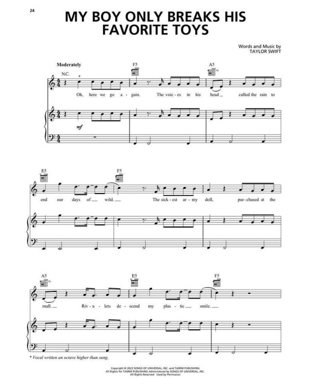 Taylor Swift : The Tortured Poets Department - PVG