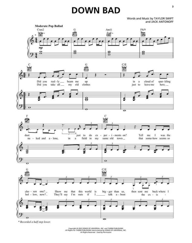 Taylor Swift : The Tortured Poets Department - PVG