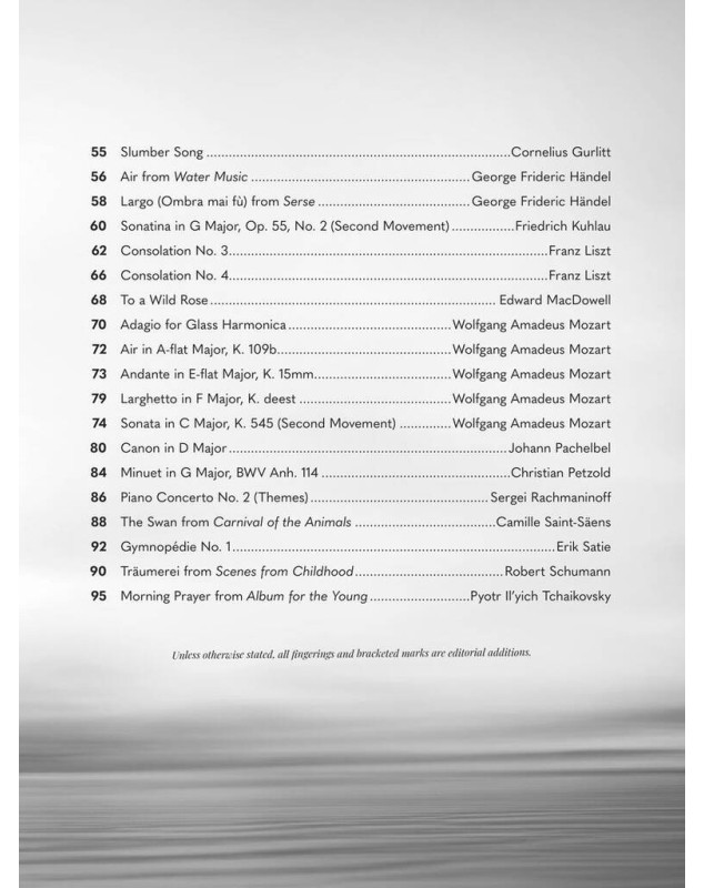 Calming Classical Piano Solos
