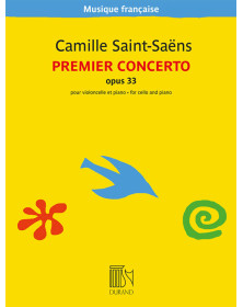 Camille Saint-Saëns : Premier 1er Concerto pour Violoncelle Op. 33 en la mineur