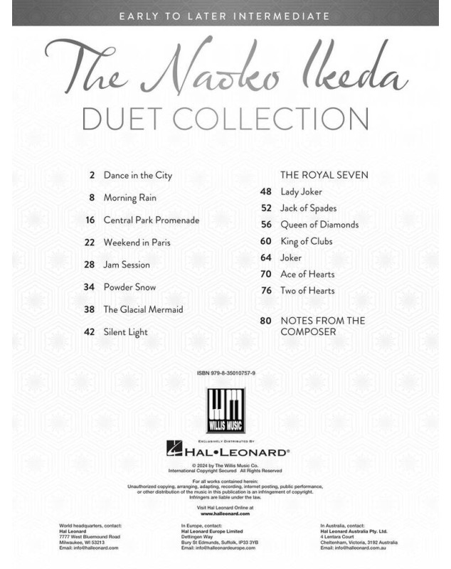 The Naoko Ikeda Duet Collection