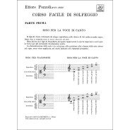 Ettore Pozzoli : Corso Facile Di Solfeggio Parte I