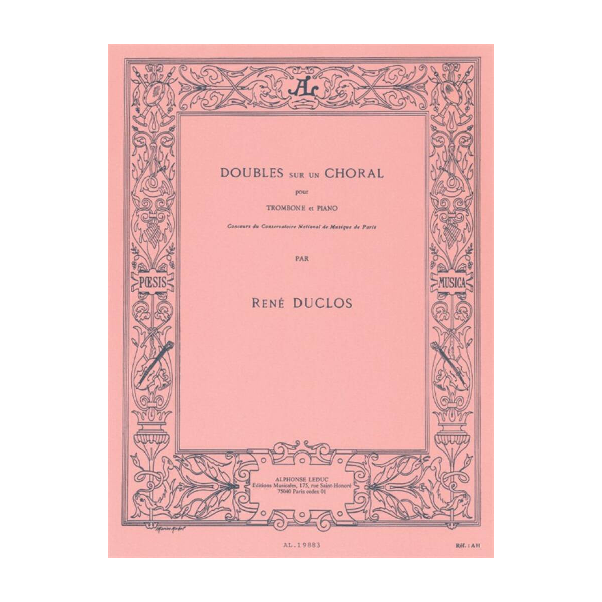 René Duclos : Doubles Sur Un Choral