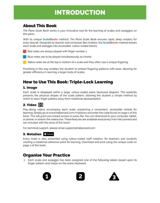 Ben Andrew : The Piano Scale Book - Grade 2