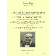 Marcel Moyse : 24 Petites Etudes Mélodiques