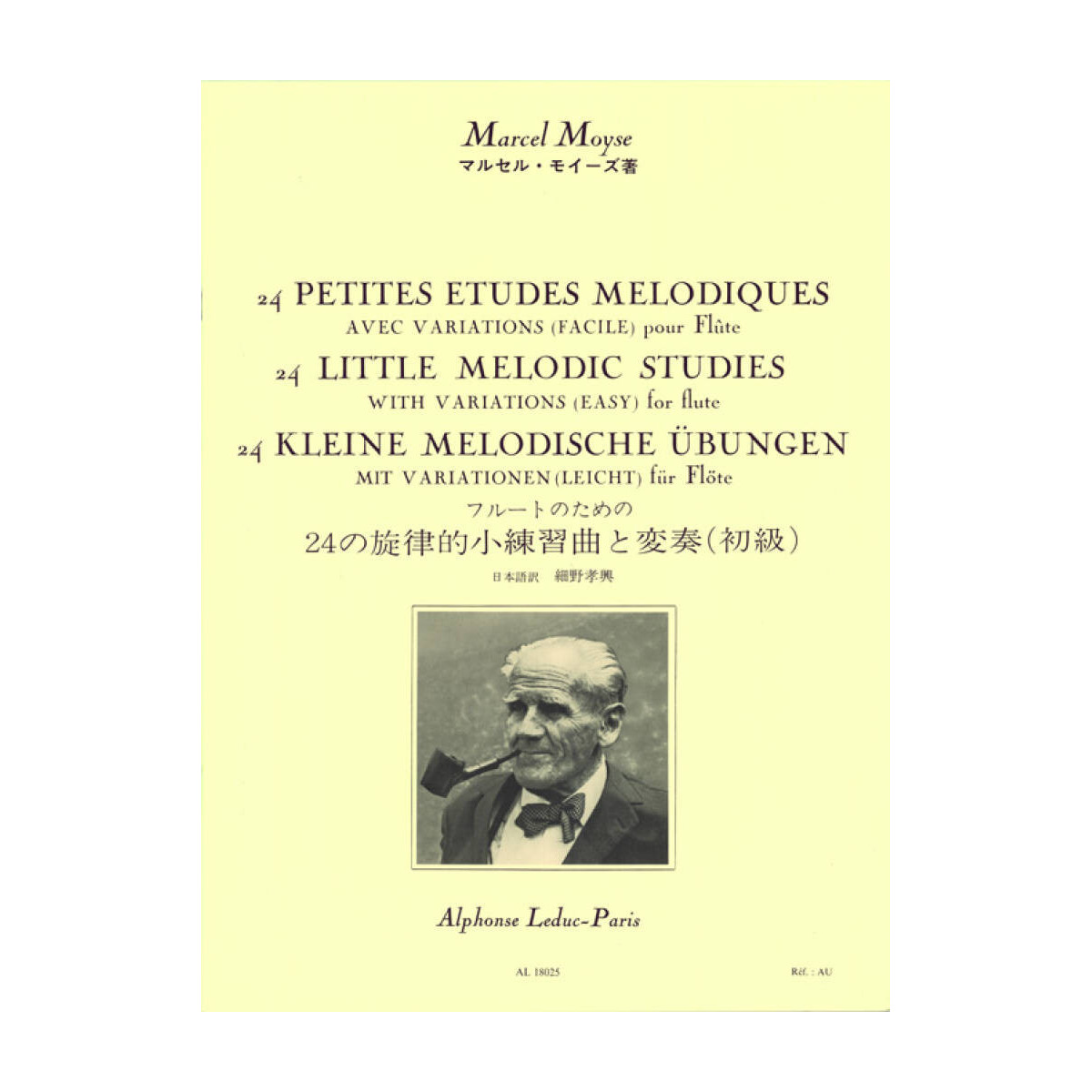 Marcel Moyse : 24 Petites Etudes Mélodiques