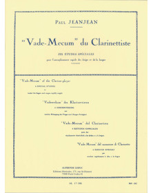 Paul Jeanjean : Vademecum Du Clarinettiste
