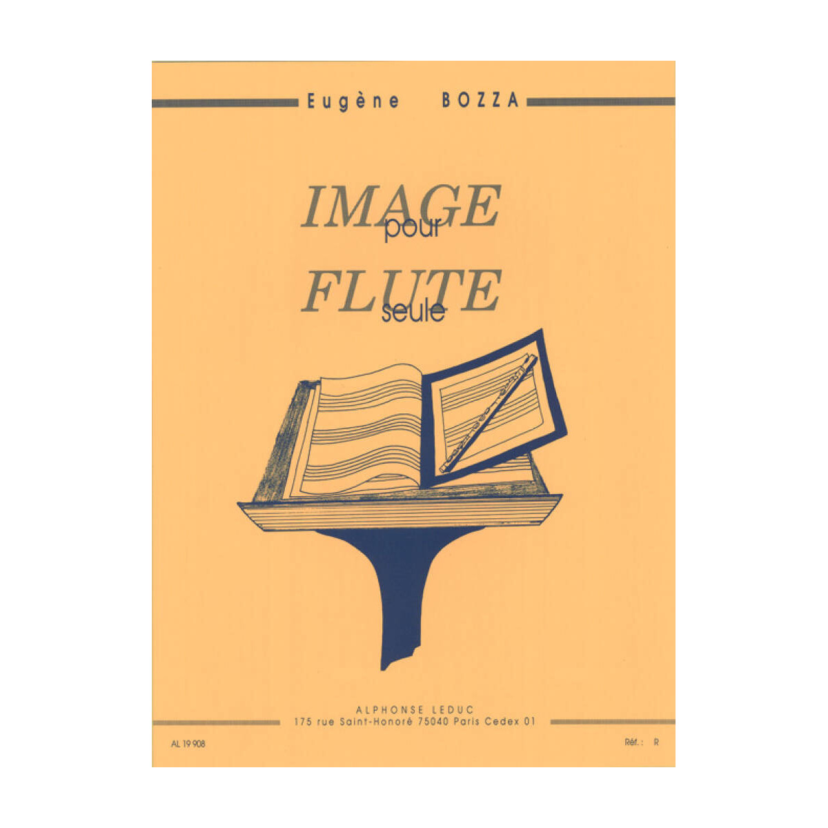Eugène Bozza : Image pour Flute seule Op.38