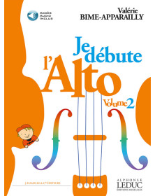 Je Débute l'Alto vol. 2 - Valérie Bime-Apparailly - Alphonse Leduc