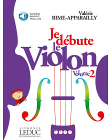 Valerie Bime-Apparailly : Je Débute le Violon vol. 2