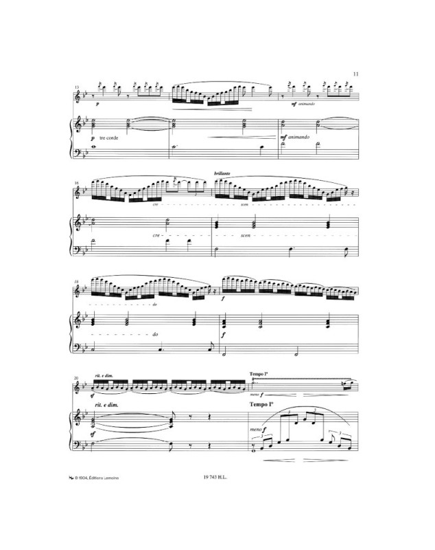 Jules Mouquet : Flute De Pan Op.15