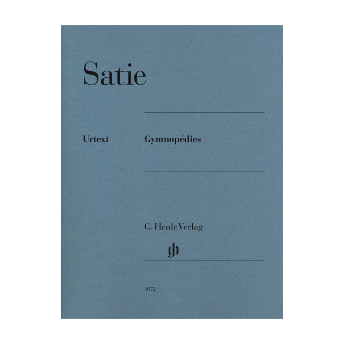 Erik Satie : 3 Trois Gymnopédies - Henle Verlag Urtext