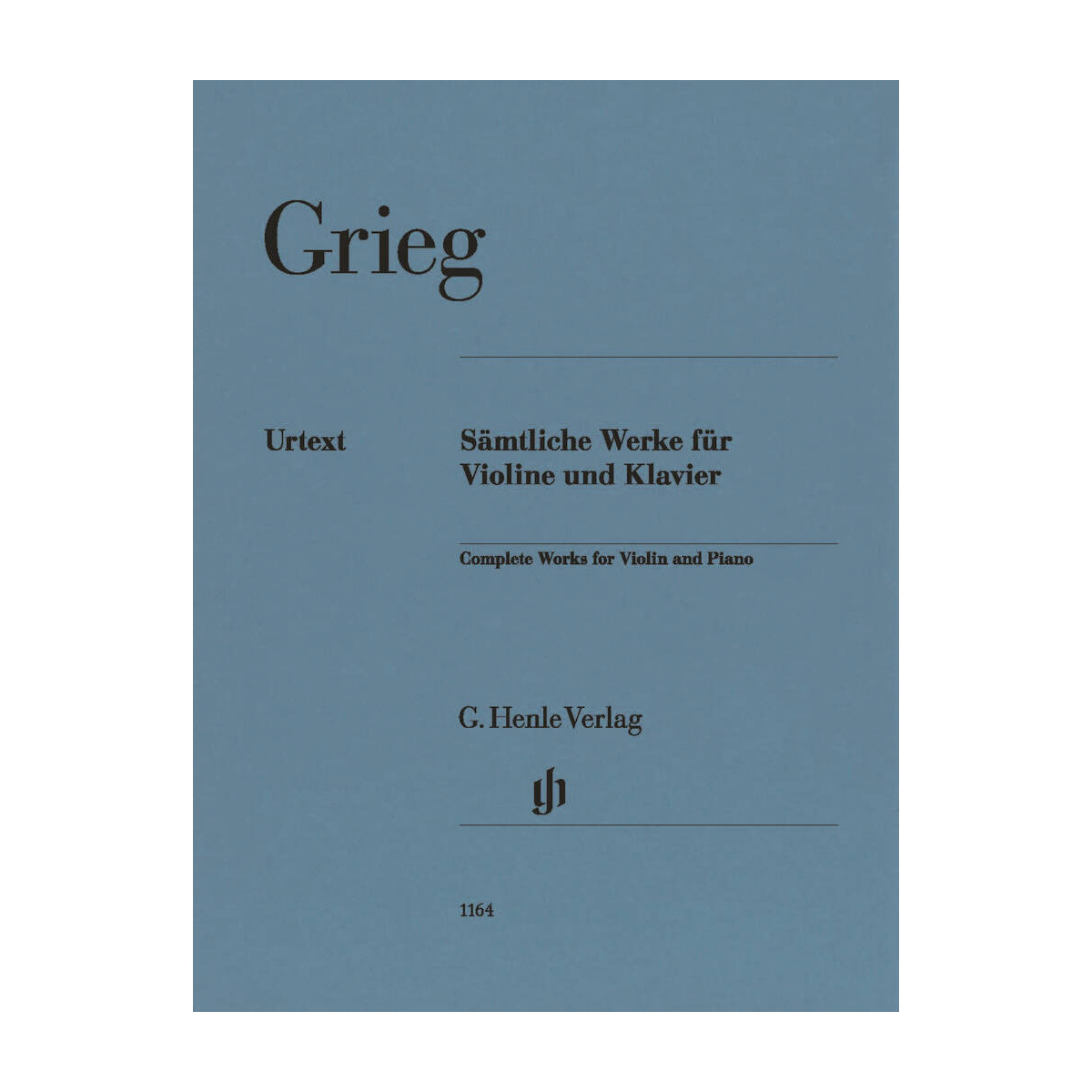 Edvard Grieg : Œuvres complètes - Violon et Piano - Henle Verlag Urtext