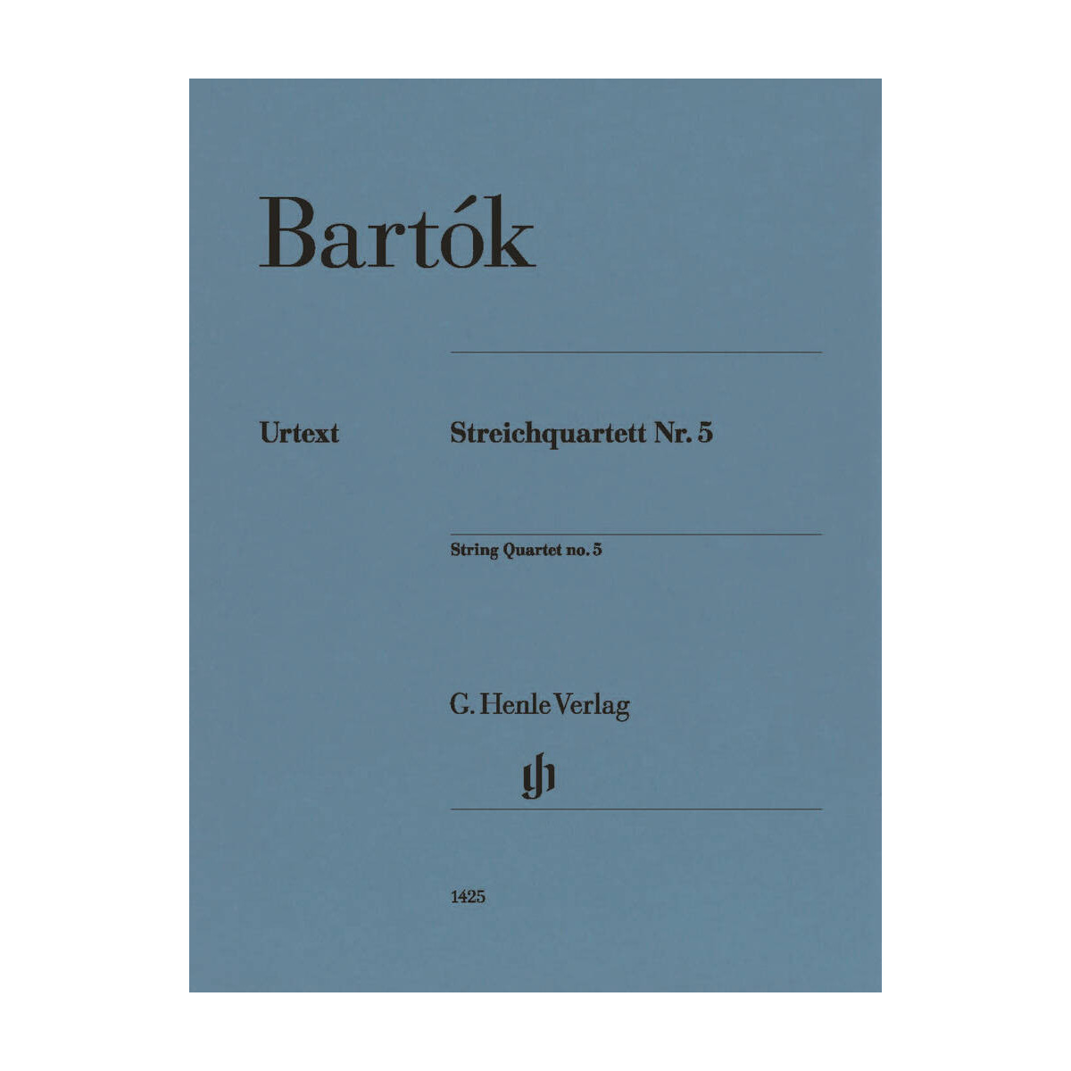 Bela Bartok : Quatuor à cordes N°5 - Henle Verlag Urtext