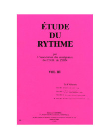 C.N.R. de Lyon - Etude du rythme Vol. 3