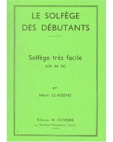 Solfège des débutants - clé...