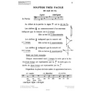Solfège des débutants - clé de fa - Henri Classens - Editions Combre