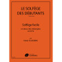 Solfège des débutants - clés de sol et fa - Henri Classens - Combre