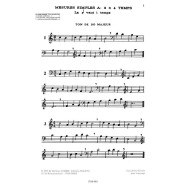 Solfège des débutants - clés de sol et fa - Henri Classens - Combre