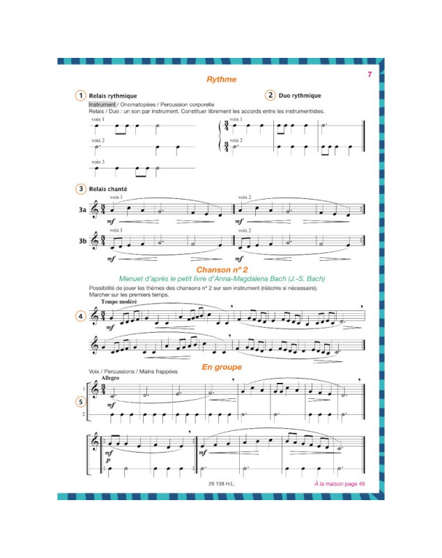 Voyage en chansons Vol. 2 - Catherine Keller - Editions Henry Lemoine