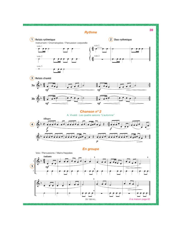 Voyage en chansons Vol. 2 - Catherine Keller - Editions Henry Lemoine