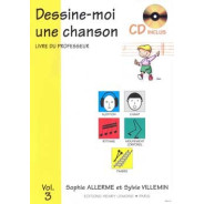 Dessine-moi une chanson Vol.3 (professeur) - Editions Henry Lemoine