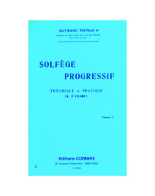 Solfège progressif Vol.1