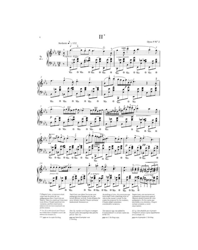 Frédéric Chopin : Trois Nocturnes Opus 9