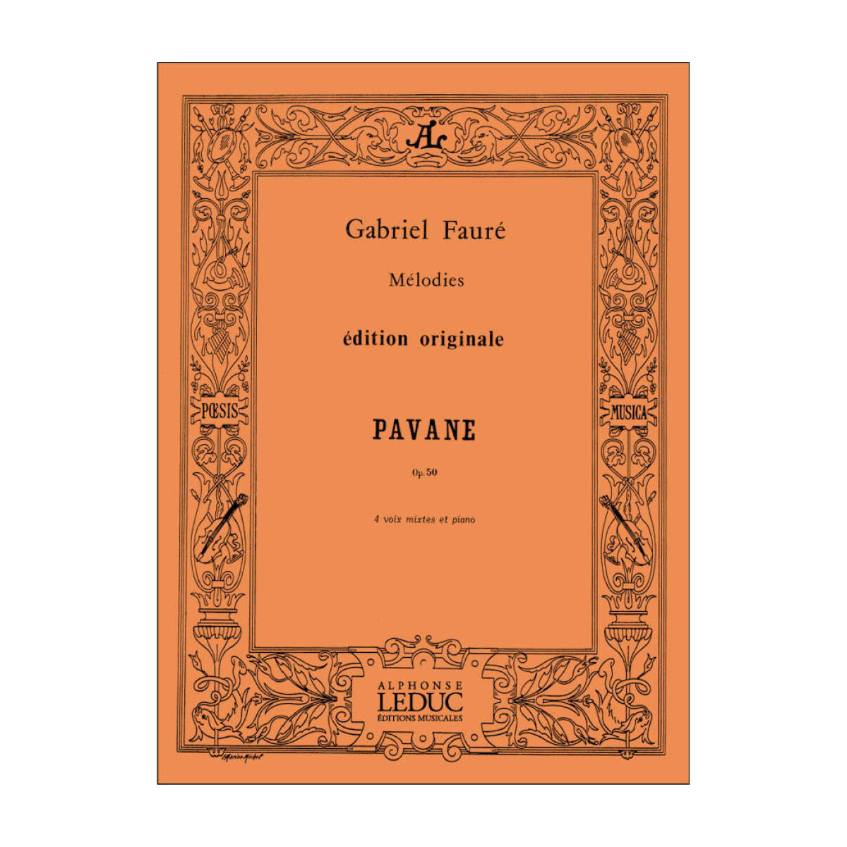 Gabriel Fauré : Pavane Op.50 - 4 Voix Mixtes SATB / Piano