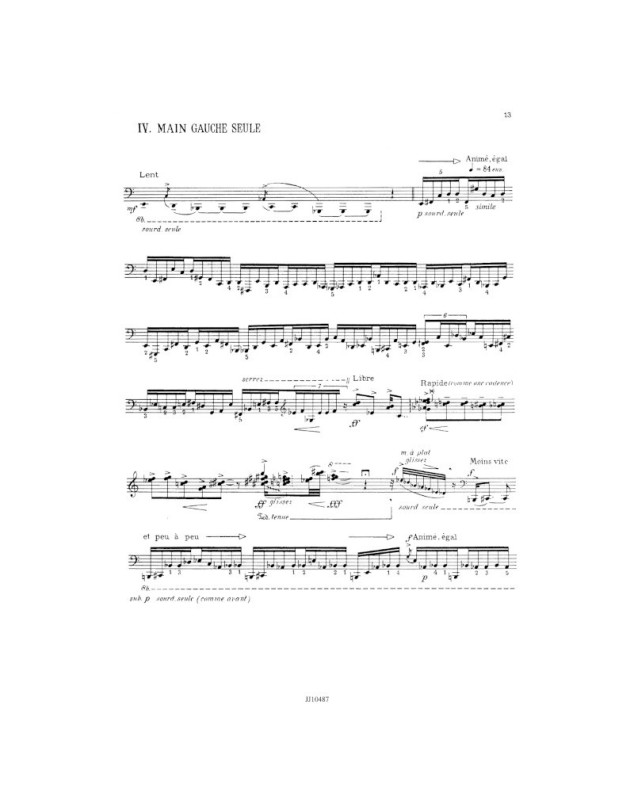Maurice Ohana : 12 études d'interprétation Vol. 1