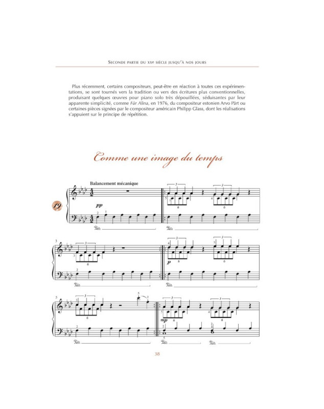 Charley Bournel-Bosson : Répertoire dédié à une petite histoire du piano
