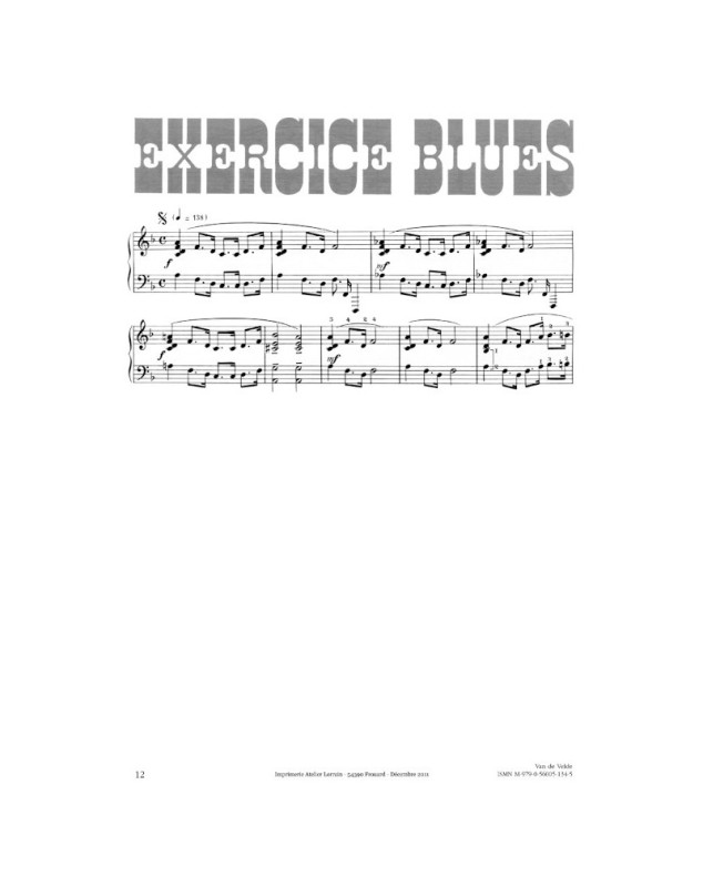 Piano Jazz Blues Vol. 2