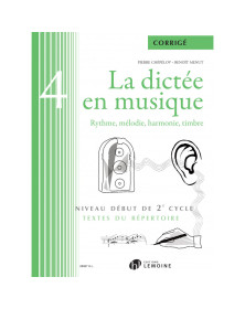 La dictée en musique Vol. 4...