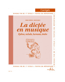 La dictée en musique Vol.3 - Corrigés
