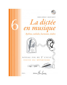 La dictée en musique Vol. 6 (élève) - Chepelov Menut - Henry Lemoine