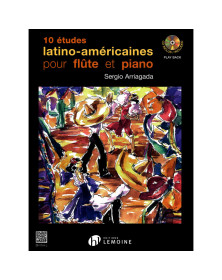 10 études latino-américaines Vol. 1 - Flûte et Piano - Sergio Arriagada